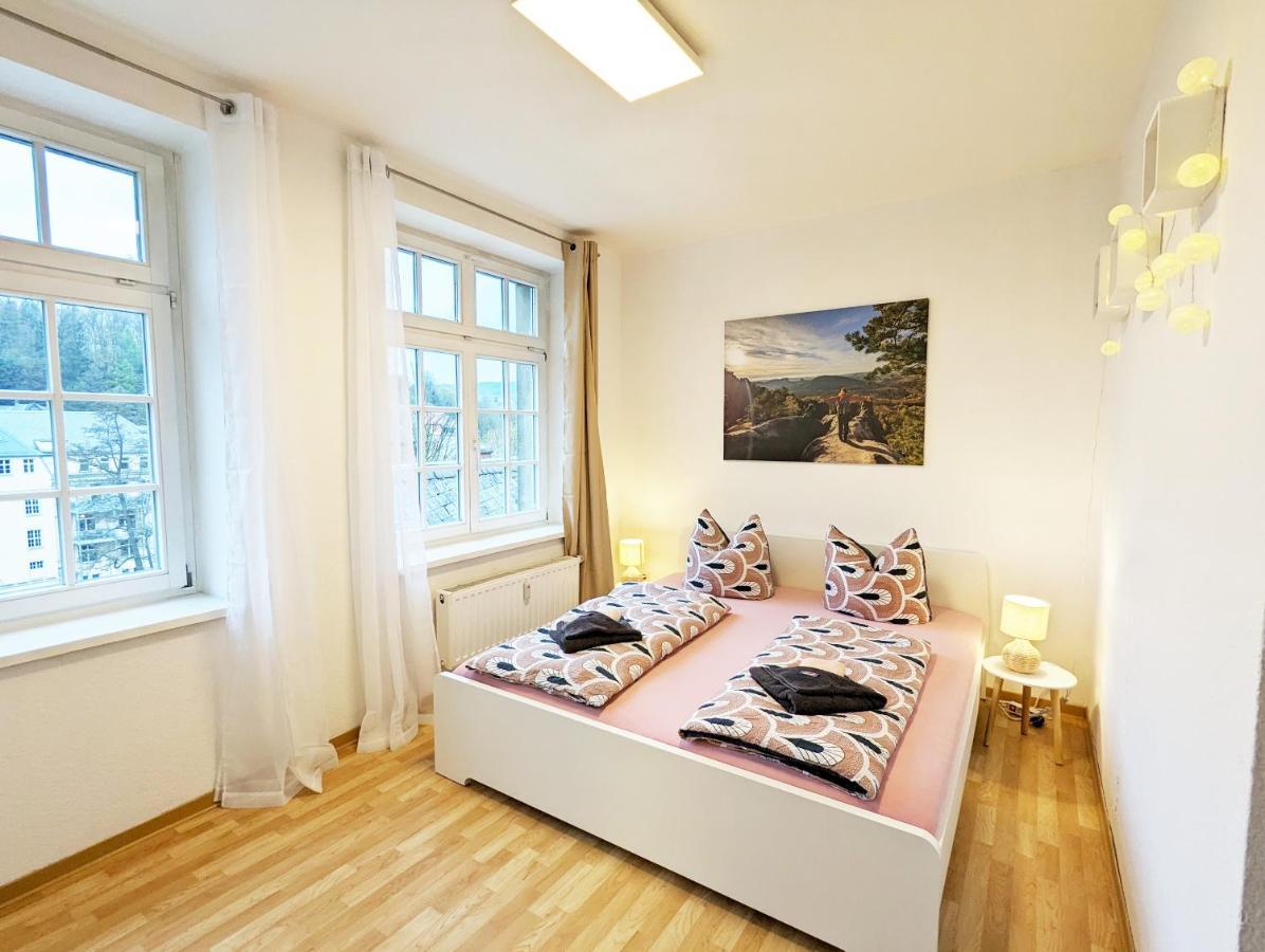 Lichtdurchflutete Helle Wohnung Mit Garten Sauna & Pool - Hw3 Sebnitz Eksteriør billede