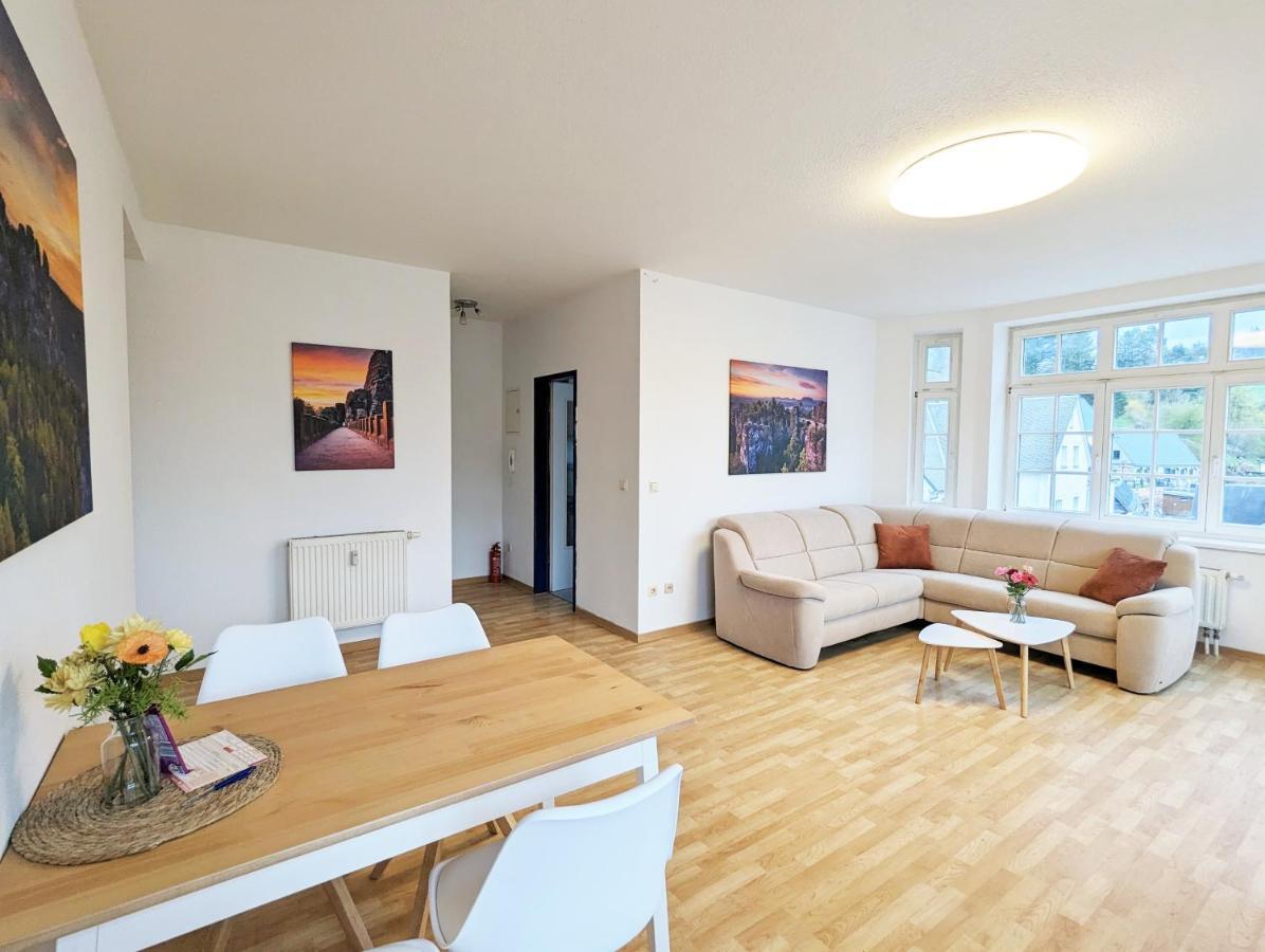 Lichtdurchflutete Helle Wohnung Mit Garten Sauna & Pool - Hw3 Sebnitz Eksteriør billede