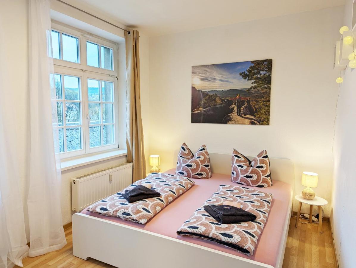 Lichtdurchflutete Helle Wohnung Mit Garten Sauna & Pool - Hw3 Sebnitz Eksteriør billede