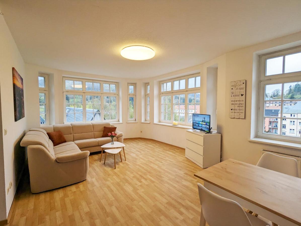 Lichtdurchflutete Helle Wohnung Mit Garten Sauna & Pool - Hw3 Sebnitz Eksteriør billede