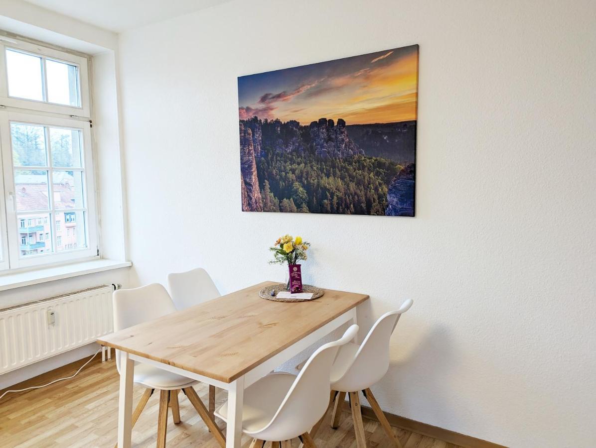 Lichtdurchflutete Helle Wohnung Mit Garten Sauna & Pool - Hw3 Sebnitz Eksteriør billede