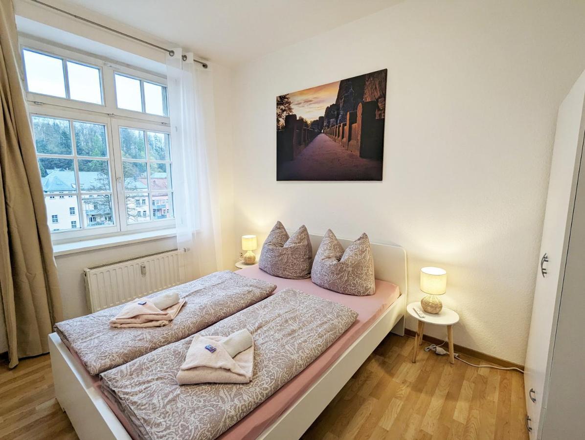 Lichtdurchflutete Helle Wohnung Mit Garten Sauna & Pool - Hw3 Sebnitz Eksteriør billede