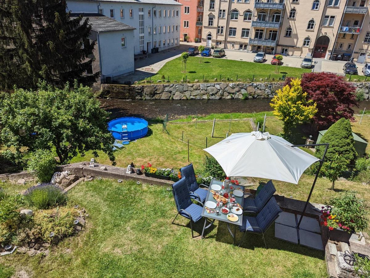 Lichtdurchflutete Helle Wohnung Mit Garten Sauna & Pool - Hw3 Sebnitz Eksteriør billede
